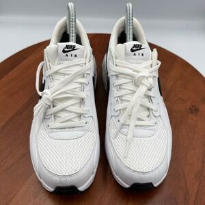 Nike Air Max Excee Womens Sneakers White Black Size 8 CD5432-101 Athletic Sporty